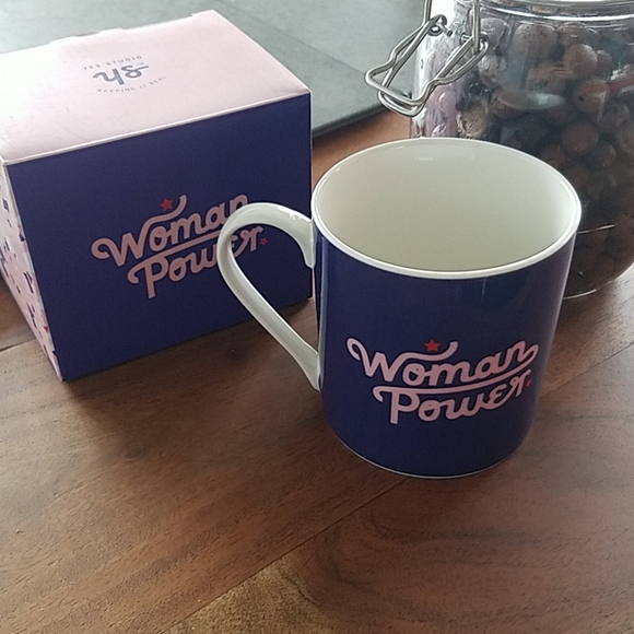 Indigo Other - 🌟 Ceramic Coffee Mug☕ Woman Power Purple Pink NEW